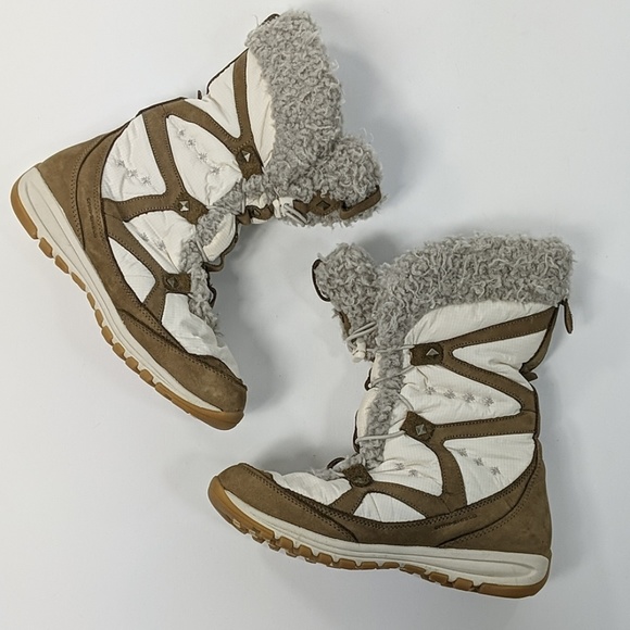 Columbia Shoes - Columbia Shearling Lined Leather Warm Boots